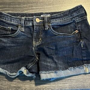 Mossimo Supply Co. Women's Denim Shorts - Blue